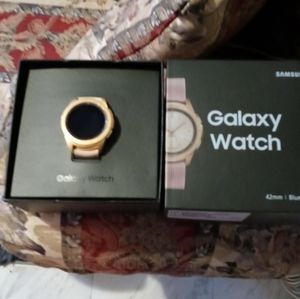 Galaxy smartwatch.